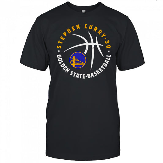 Steph Curry Golden State Warriors Player Ball shirt