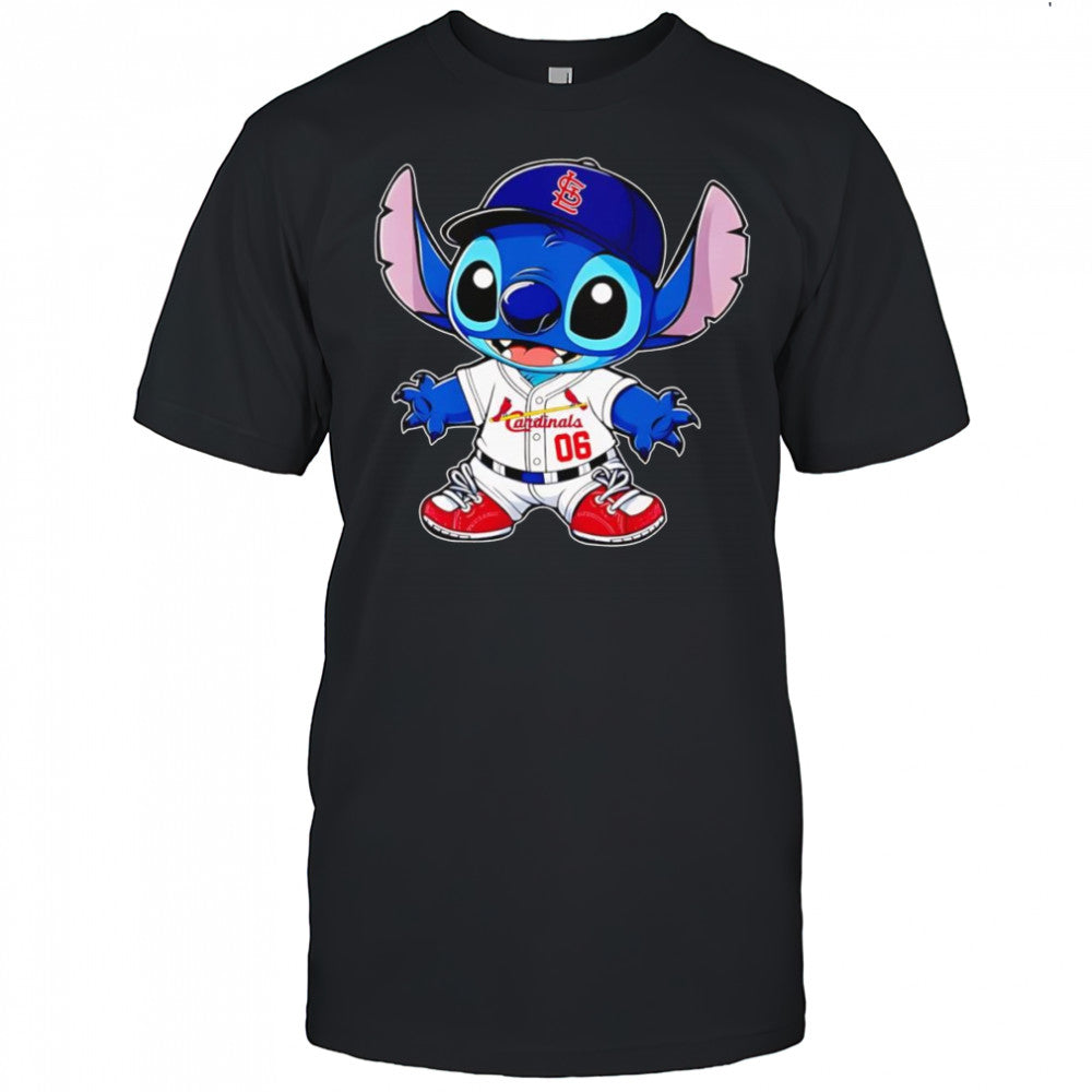 Stitch St Louis Cardinals baseball shirt