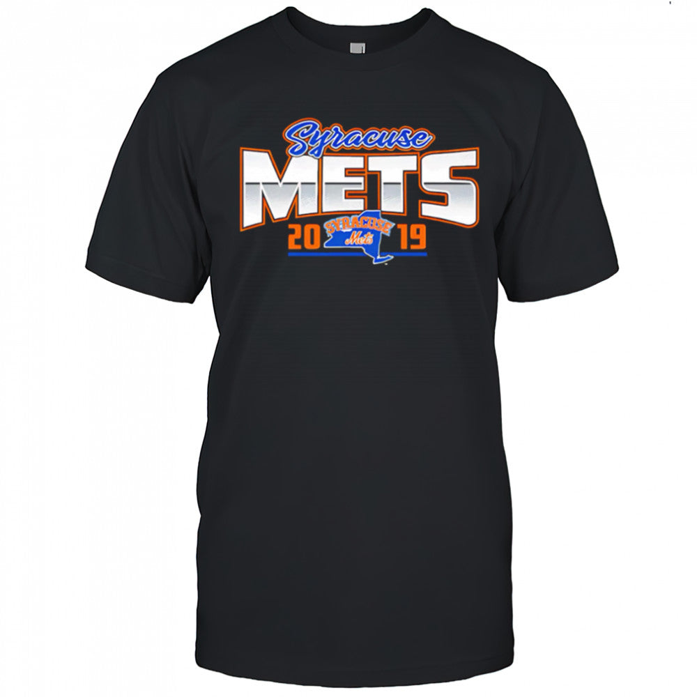 Syracuse Mets BR Black LS Softstyle shirt