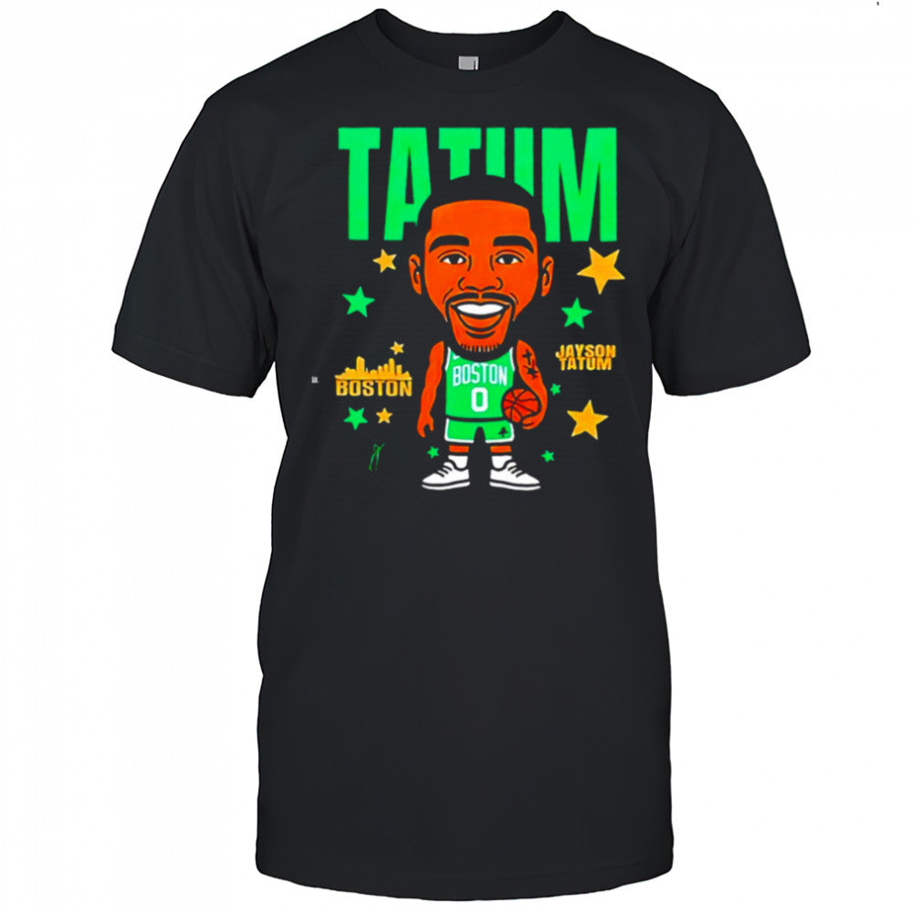 Tatum Jayson Tatum Boston Celtics signature caricature shirt