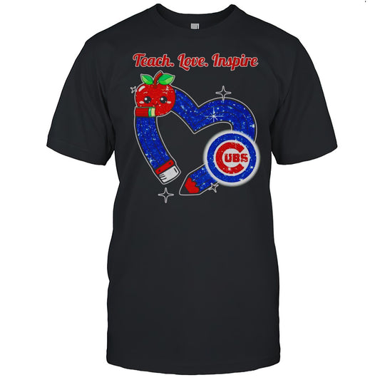 Teach Love Inspire Chicago Cubs Diamond Shirt