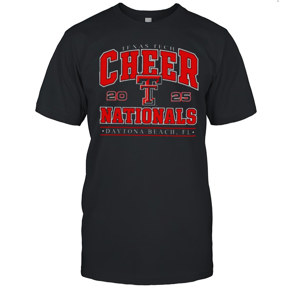 Texas Tech Cheer Nationals 2025 Daytona Beach T Shirt