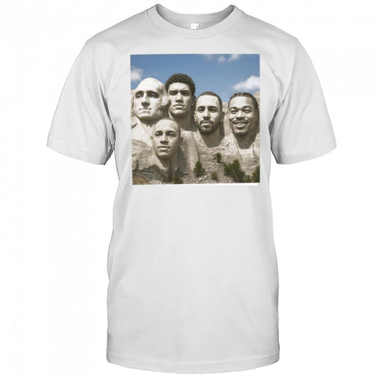 The current mount Rushmore of NFL Antoine Winfield Jr. Kyle Hamilton Jessie Bates and Derwin James shirt