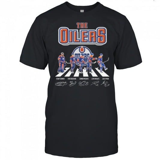 The Edmonton Oilers Signatures Walking 2025 Shirt