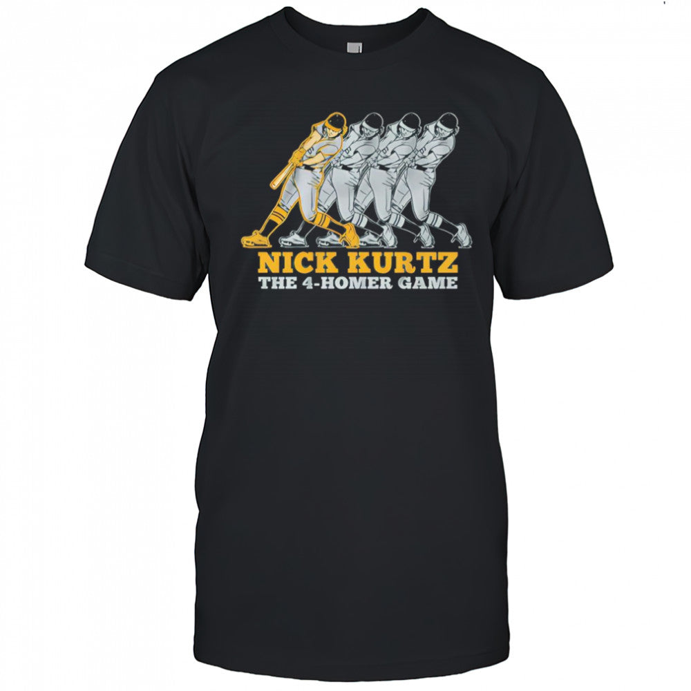 The Four Homer Game Nick Kurtz shirt