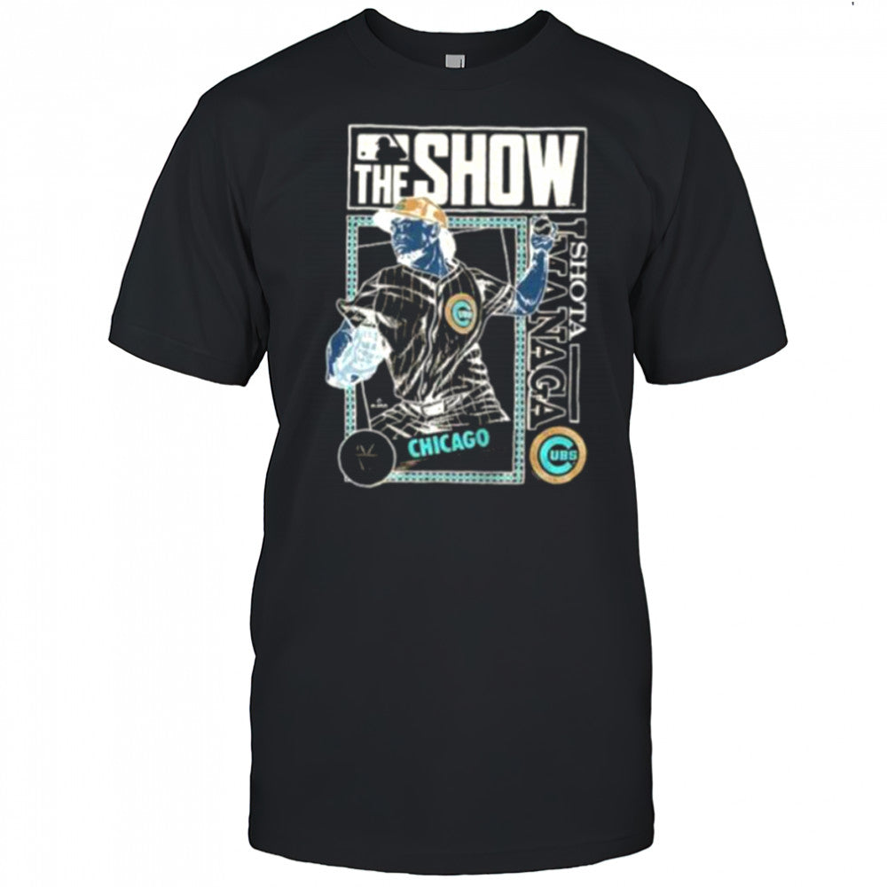The Show Imanaga Shota Chicago Cubs MLB Baseball cartoon shirt