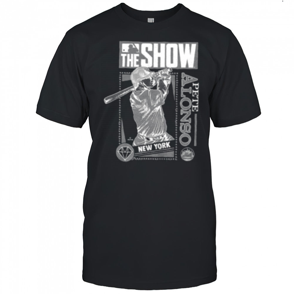 The Show Pete Alonso New York Mets MLB Baseball cartoon shirt