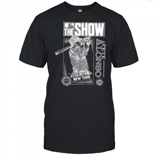 The Show Pete Alonso New York Mets MLB Baseball cartoon shirt