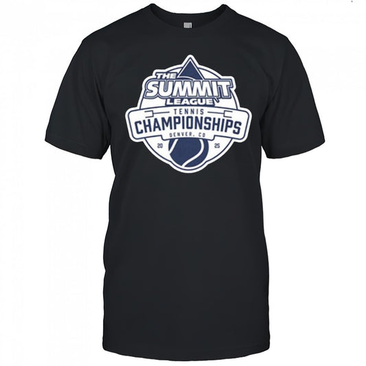 The Summit League Tennis Championships Denver Co 2025 Logo t shirt