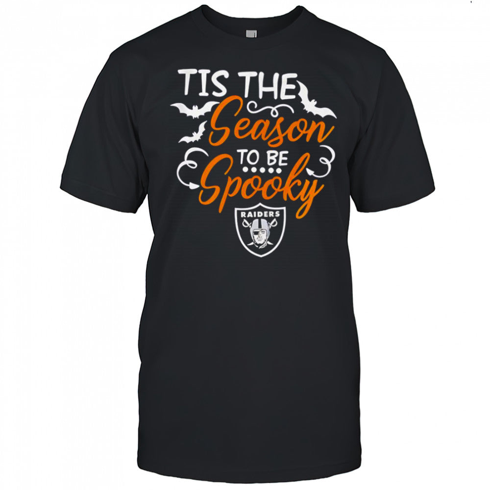 Tis The Season To Be Spooky Las Vegas Raiders T Shirt