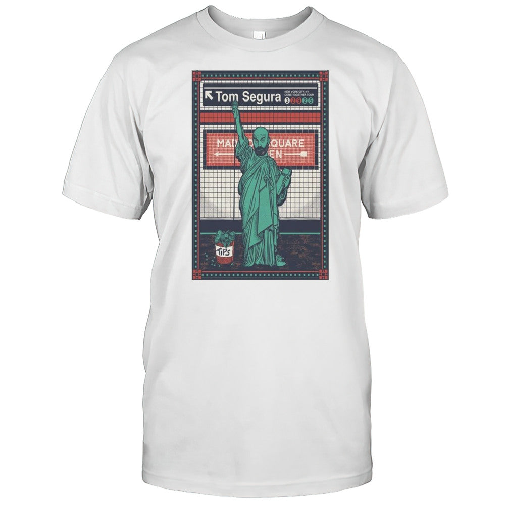 Tom Segura Mar 29 2025 Madison Square Garden New York NY Tour T shirt