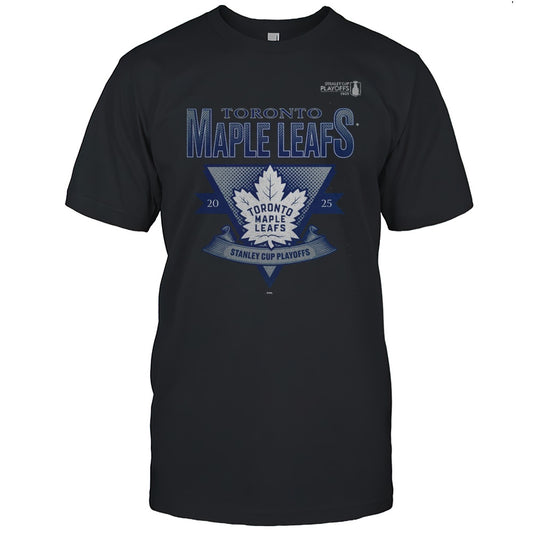 Toronto Maple Leafs 2025 Stanley Cup Playoffs Crossbar Tri Blend Shirt