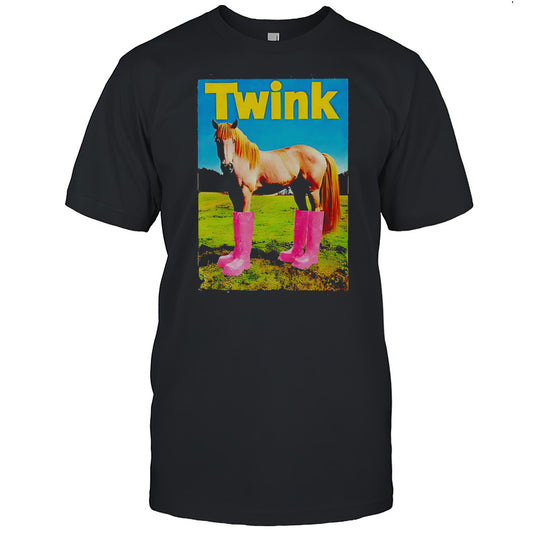 Twink Horse High Boots Shirt