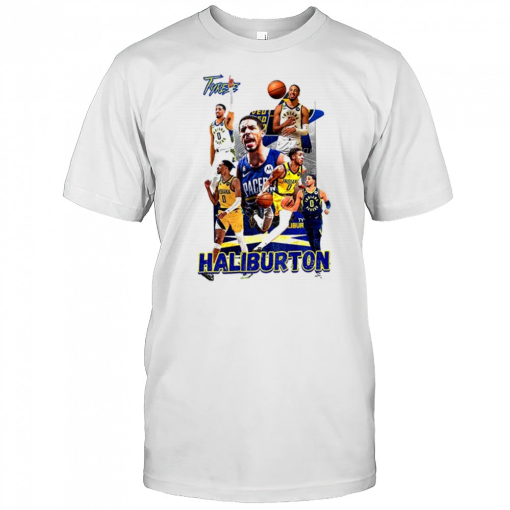 Tyrese Haliburton Graphic Pacers NBA Playoffs 2025 shirt