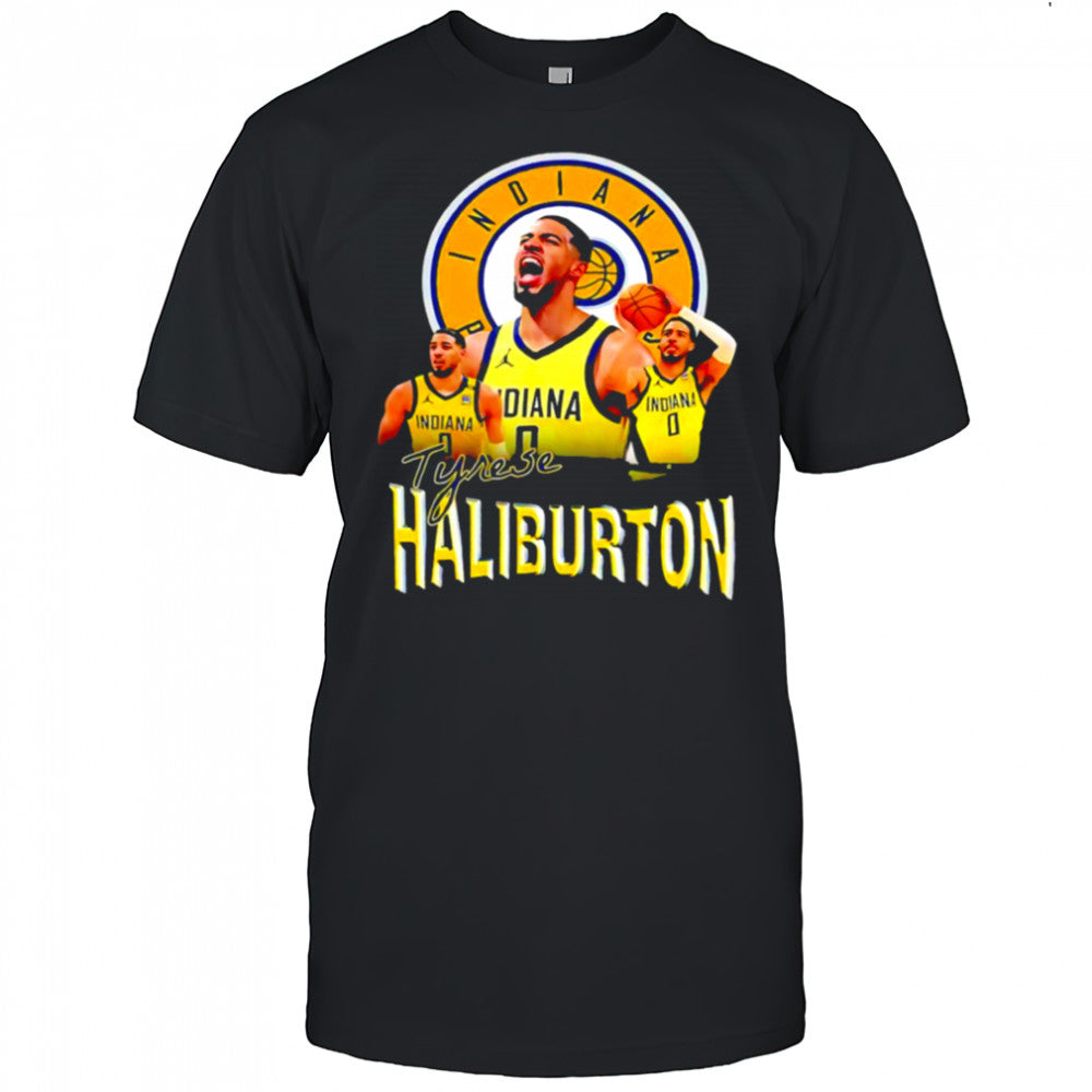 Tyrese Haliburton Indiana Pacers Star Power Playoffs 2025 signature shirt