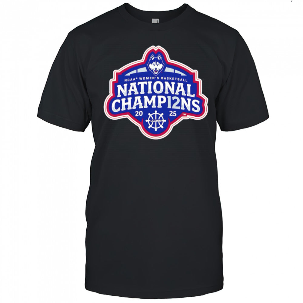 UConn Huskies NCAA Women’s Basketball National Champions 2025 shirt