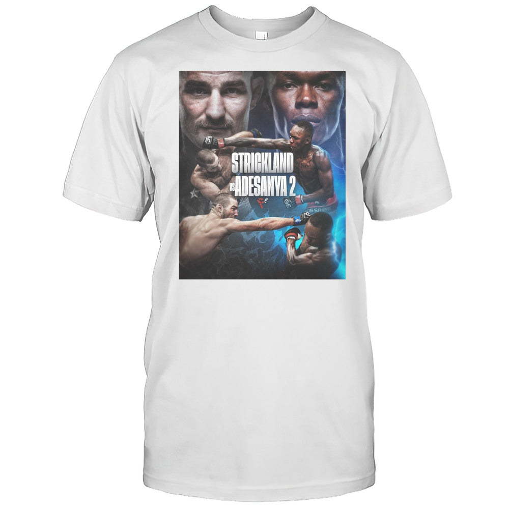 UFC Sean Strickland Vs David Goggins Full Violence Tim Welch 2025 Poster T shirt