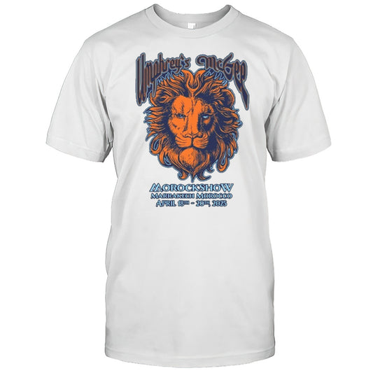 Umphreys Mcgee Morockshow Marrakech Morocco Apr 18 20 2025 T shirt