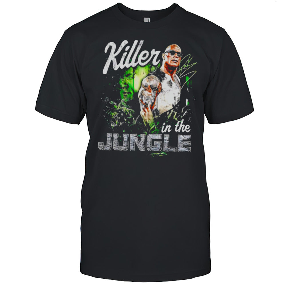 WWE The Rock Killer In The Jungle Shirt