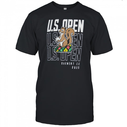 Youth 2025 U.S. Open Under Armour Navy Tech T Shirt